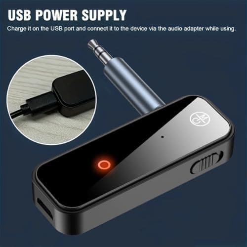 AXFEE Bluetooth Transmitter Receiver,Mini Wireless Car/Airplane Bluetoothes — view 6