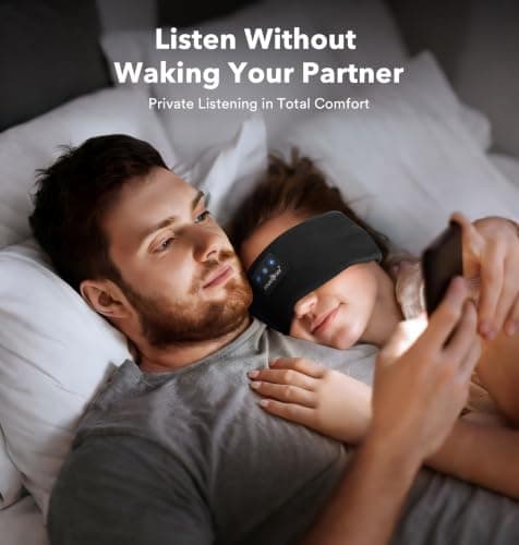 MUSICOZY Sleep Headphones Headband Cooling Headphones for Sleeping & Sport — view 6