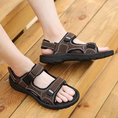 Hiking Sandals Women Orthopedic Walking Outdoor Sport Summer Arch Support Comfy Non-Slip Quick Drying Sandals Adjustable Strap Cushioned Footbed Breathable Open Toe Beach Travel Daily Sandal — view 2