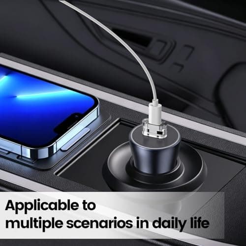 MOSWAG USB to USB C Adapter 10Packs, USB A to USB C Adapter Male to Female for iPhone 17/16/Pro/Plus, iPad, Samsung S26/S25, Apple Watch Ultra, Car, Laptop Charger, Quest – 480Mbps, Transparent Shell — view 5