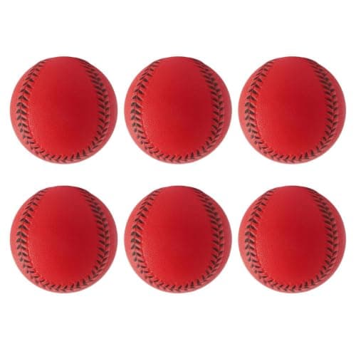 Soft Baseball Balls - 6 Piece Training Stress Ball Set for Kids