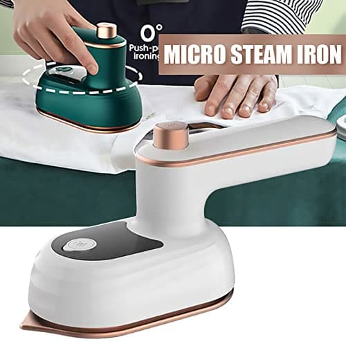 Wet And Dry Small Electric Iron, Rotary Hand Iron, Steam Iron For Clothes, Travel Iron Funny — view 2