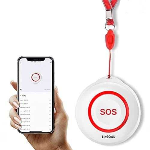 SINGCALL Tuya Wifi Smart SOS Emergency Button Personal Alarm for Elderly