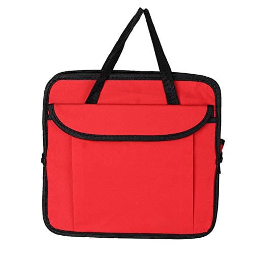 HLKSOUREZ Multifunction Folding Car Insulated Cooler Storage Bag Organizer, Trunk Storage Box with High - Quality Polyester Material, Large Capacity Car Trunk Organizer Container for Travel (Red)