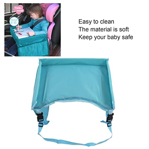 Car Table Tray for Kids Barn Travel Tray for Kids (Sky Blue) — view 4