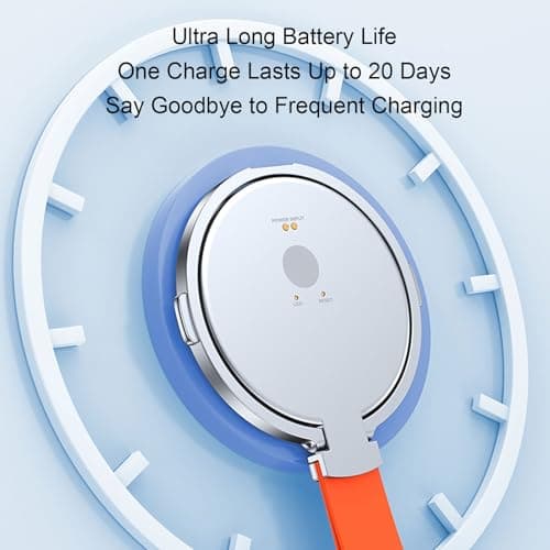 Hamwesh Language Translator Device, Adjustable Magnetic Phone Stand Real Time Translation Device for Travel Meetings, Smart Translator Support 146+ Languages 60+ Accents (Silver White) — view 2