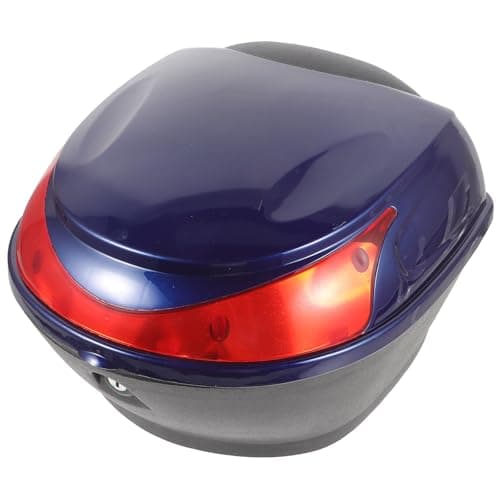 VICASKY Motorcycle Luggage Box Large Capacity Plastic Rear Box for Travel