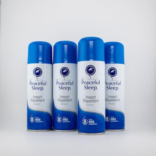 Peaceful Sleep Insect Repellent Aerosol 4-Pack