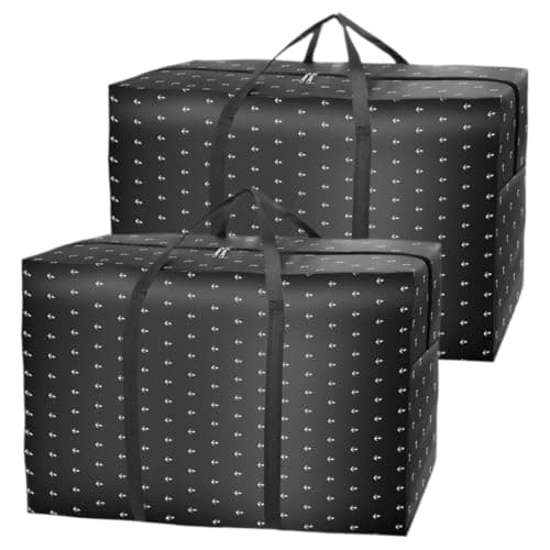 MC-Hotfire 2 Pack 140L Extra Large Heavy Duty Moving Bags, Storage Bags