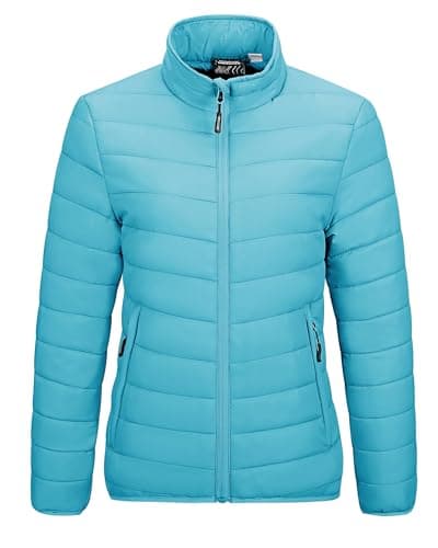 Outdoor Ventures Women's Packable Puffer Jacket Lightweight Quilted Jacket