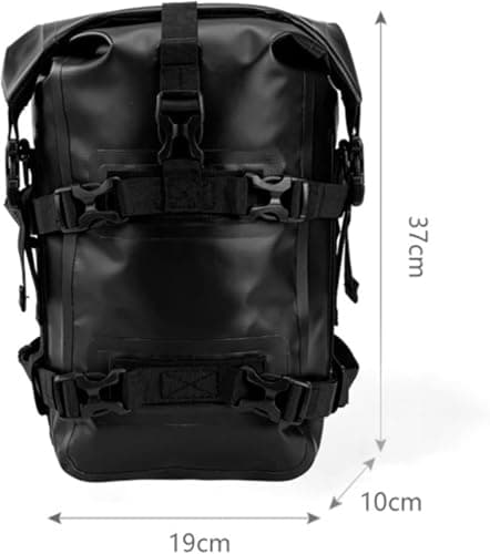 2 Set of Motorcycle Crash Bar Bag Waterproof Bag for Bicycle Dirt Bike Motorbike — view 2