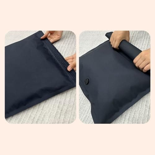 MoSundi Navy Oxford Cloth Hand Roll Bag, Portable Compression for Vacuum