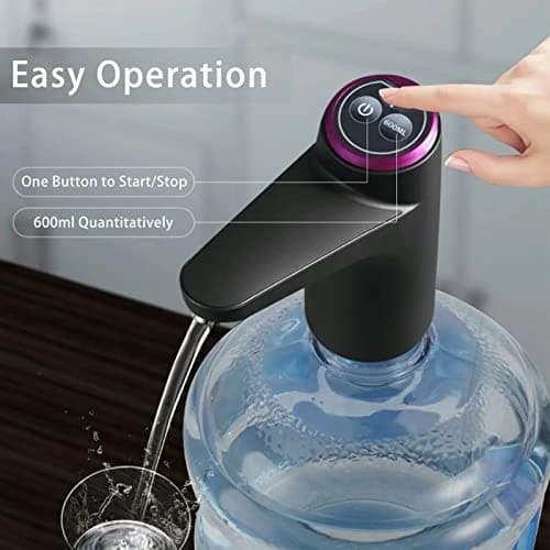 Ahgsup Water Bottle Dispenser, Large Capacity Battery — view 5