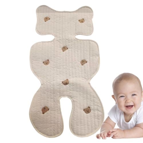 Car Seat Cover - Cotton Cooling Pad, Stroller Breathable Mat Gear Set — view 5