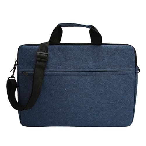 Dioche Laptop Case, Laptop Cover 15.6Inch Carrying Bag Protective Case Handle Briefcase Bag Laptop Sleeve Carrying Cover for Travel Business Trip (Dark Blue) — view 5