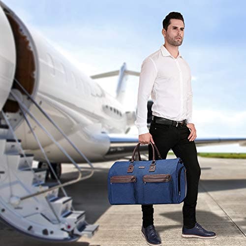 Modoker 2-in-1 Convertible Garment Bag, Carry-On Travel Duffel — view 6