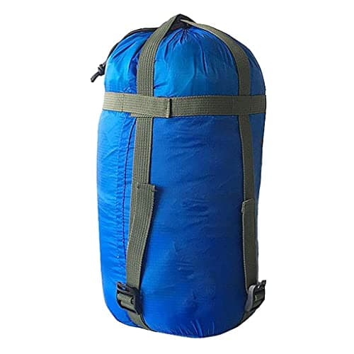 harayaa Lightweight Holder for Sleeping Bag with Compression And Drawstring, Sky Blue — view 4