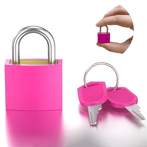 Taiyeestar 10 Pcs Suitcase Locks with Keys, Small Padlocks with Key, Luggage Lock with Key, mini Padlocks for Travel, Gym, Suitcase, Backpack, Bag, Locker (Colourful) — view 3