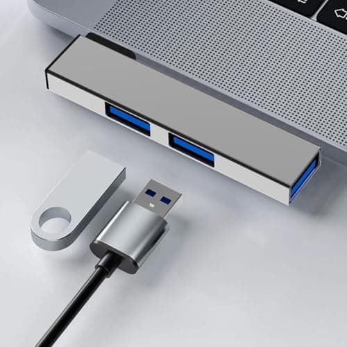 USB Port Hub 5Gbps High Speed Portable USB Extender Fast Heat Dissipation — view 2