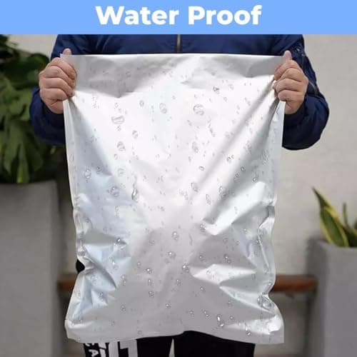 10 Pieces Large Mailing Bags, 60 x 75 cm Plastic Postage Bags, Waterproof — view 2