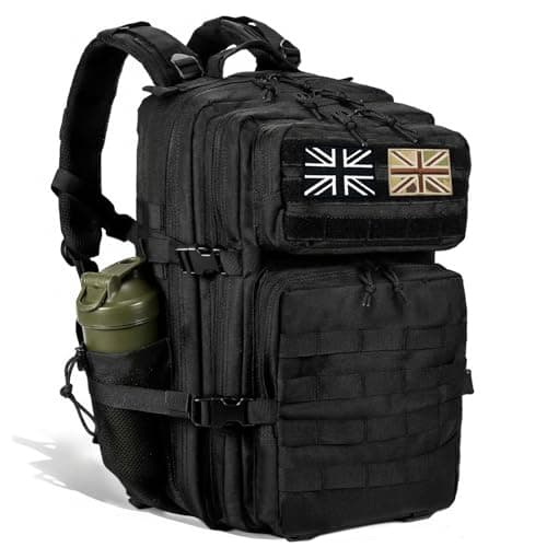 Geebymol 45L Military Tactical Backpacks Large Molle Army Assault Pack