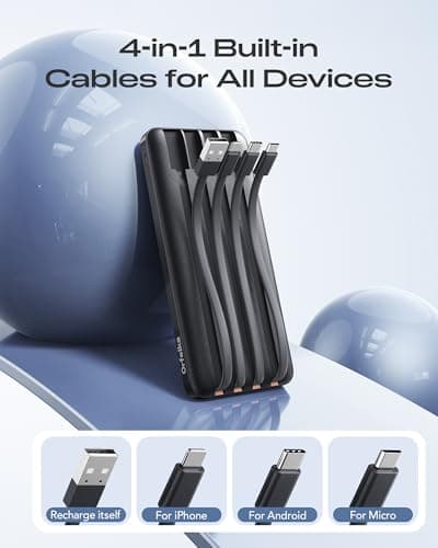 Orfeika 20000mAh Power Bank Fast Charging, PD 20W Portable Charger — view 2