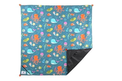 LittleLife Portable Travel Play Mat | Waterproof Playmat for Babies
