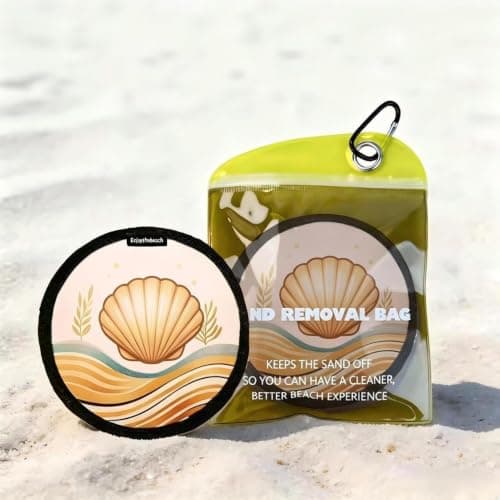 Sand Eraser for Beach with Carabiner Portable Travel Supplies — view 6