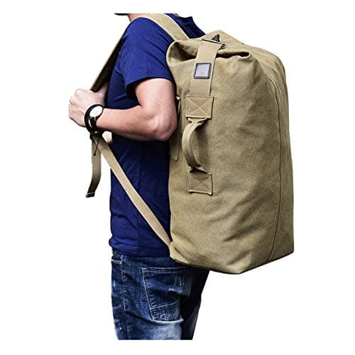 OAREA Large Capacity Travel Climbing Bag Tactical Military Backpack Women Army Bags Canvas Bucket Bag Shoulder Sports Bag — view 2