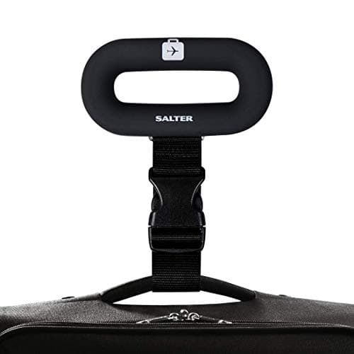 Salter 9500 BKDCTMEU16 Luggage Scale, Portable Digital Bag Weight Scales, Black & Duracell Specialty 2032 Lithium Coin Battery 3V, pack of 4 (DL2032/CR2032) — view 4