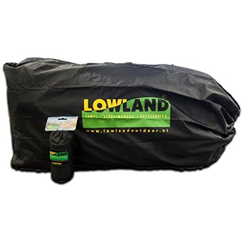 LOWLAND OUTDOOR® Rain and transport cover for backpacks - water resistant < 85 L - 304 g, black — view 5
