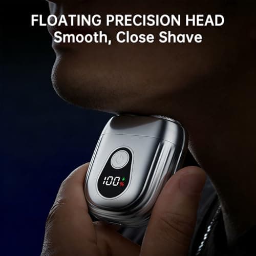 Portable Mini Electric Shaver for Men & Women – USB-C Rechargeable Waterproof Cordless Razor, Compact Travel Face & Body Trimmer for Home & Business — view 2