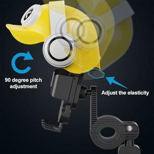 Tktouci Phone Holder for Motorcycle Navigation GPS Viewing Calling — view 4