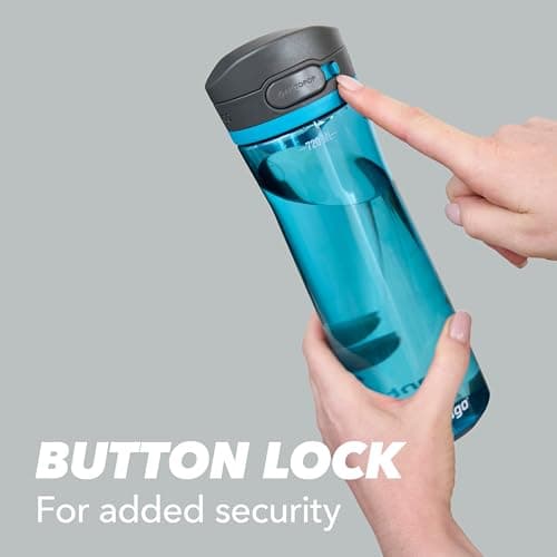 Contigo Jackson Autopop Water Bottle, Leakproof Sports-Bottle, 720 ml — view 6