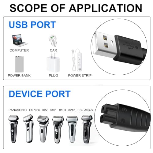 2 Pack USB Charging Cable, 4.8V Replacement Charger Lead — view 3