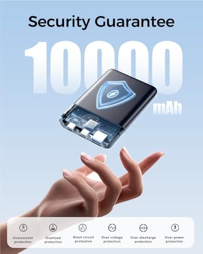 Power Bank Fast Charging 10000mAh, 22.5W Portable Charger with LED Display — view 5