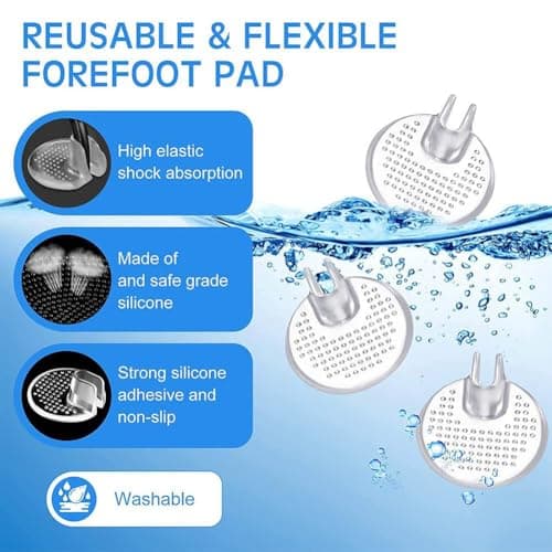 2 Pairs Silicone Thong Sandal Toe Protectors, Flip Flop Toe Post Protectors, Comfortable Cushion Pads for Sandals&Shoe, for Woman & Man, Soft Material, Invisible, for Foot Protection, Easy to Use — view 5