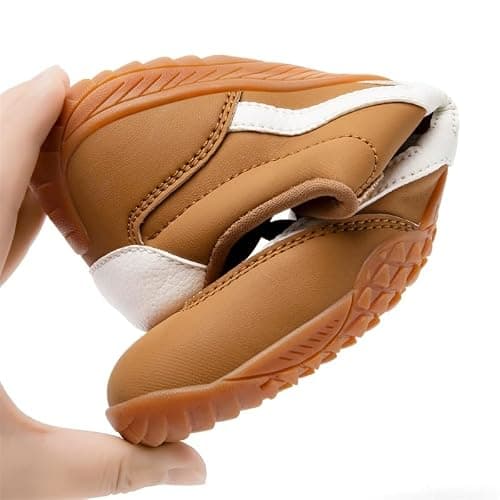 XKOWUO Womens Walking Grounding Sneaker Zero Drop Sole Lightweight Road Running Shoes Non-Slip Tennis Sneakers Breathable Fashion Athletic Brownsize 4 — view 2