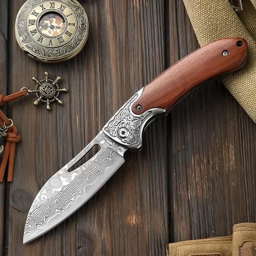 Pocket Folding Knife Camping Accessories,Pocket Multitool Equipped with a Screwdriver,Gadgets for Outdoor Camping, DIY, Gift for Men — view 2