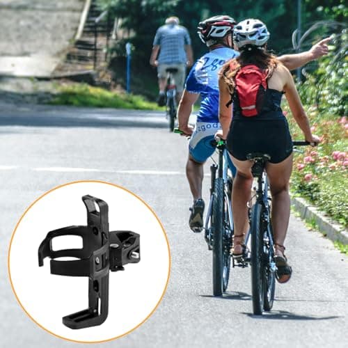 360 Degree Rotatable Bike Water Bottle Cage Quick Release Drink Holder — view 5