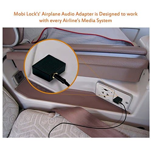 2Pcs Gold-Plated Airplane Flight Headphone Adapters, for In-Flight Audio — view 6