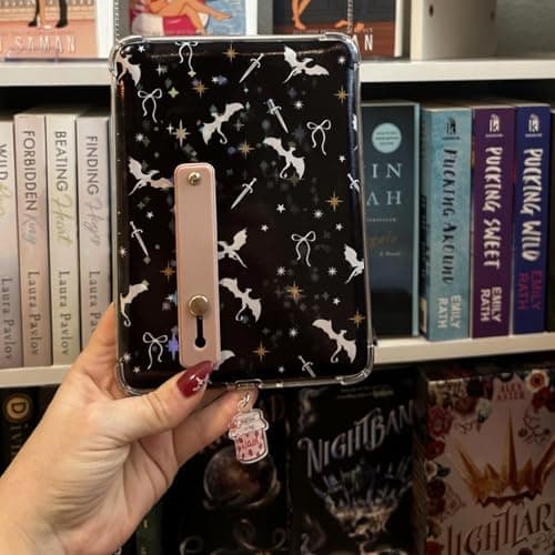 VelvetGlow 12PCS Inserts Cardstock for E-Reader, 50PCS Stickers for Clear Case Insert, 6.9"x4.8" Fantasy Theme Inserts Compatible with Paper White 11th-12th Gen, E-Reader Gift for Booklover Reader — view 5