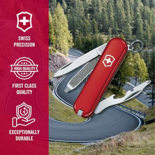 Victorinox Rally Swiss Army Knife - Multitool with 9 Functions - Red — view 6