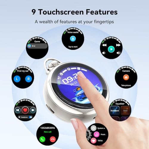 Yworlln NE71 Translator Earbuds, Translation Earbuds Real Time, Wireless Earbuds with Touch Screen, Bluetooth 6.0, Languages Translator Earbud, Translator Device Portable for Travel Business Learning — view 4