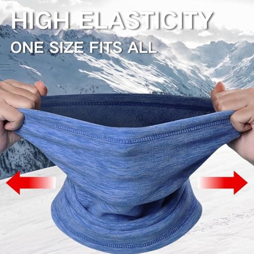 KEYRI 3 Pcs Neck Warmer for Men Women Winter Outdoor Thermal Snood — view 4