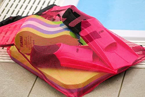MARU Mesh Bag for Swimming Equipment (Pink) — view 6