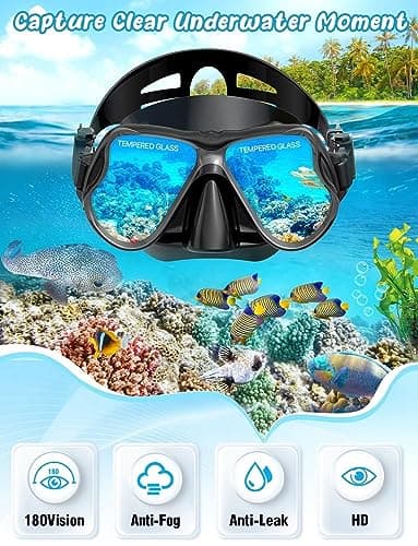 Zenoplie Snorkel Set Adults, with Flippers — view 2