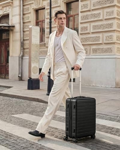 Shavont 24 Inch Medium Suitcase, ABS+PC Hard Shell Check-in Luggage — view 2