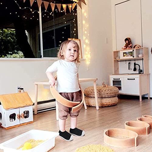 Baby boys Girls Walkers Infant Sneakers Yellow Size 3.5 Mesh Breathable Lightweight Toddler Casual Shoes Non Slip Cotton Flying Woven Fabric Mesh Slip-on Breathable Lightweight Trainers Black — view 3