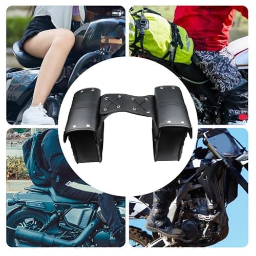 Motorcycle Throw Over Saddlebags, Motorcycle Saddle Pannier Side Bag, Storage Tool Bag with Multiple Separation Layers for Sports, and Cruise Motorcycles — view 4